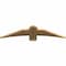 Ekena Millwork Bellingham Timber Gable Bracket, Western Red Cedar, 48"W x 12"H x 1 1/2"D x 5 1/2"F, 6/12 Pitch GBW048X12X0206BEL00SWR - alternate 2
